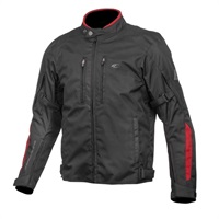 JK-603 プロテクトショートウインタージャケット 【Black/Red】
