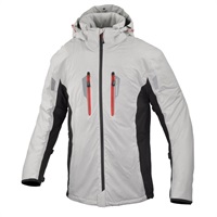 JK-620 ストレッチャブルポップアップWPオーバージャケット 【Light Grey/Black】