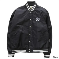 OMJ-044 VIRSITY JACKET BLACK