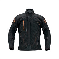 STJ514DN ST-W VOYAGER D3O BLACK/ORANGE STITCH