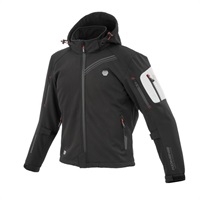 JK-5795 エニグマG2 ソフトシェルパーカ Black