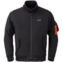 RSJ734 ソフトシェル フライト ジャケット BLACK