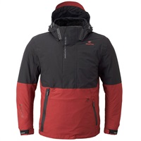 RSJ733 モトレック オールシーズンパーカ BLACK/BURGUNDY