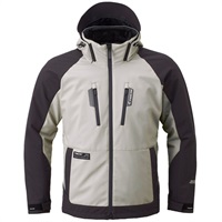 RSJ730 ソフトシェル オールシーズンパーカ IVORY/CHARCOAL