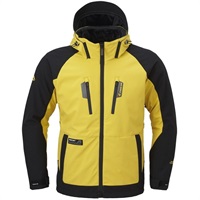 RSJ730 ソフトシェル オールシーズンパーカ YELLOW/BLACK
