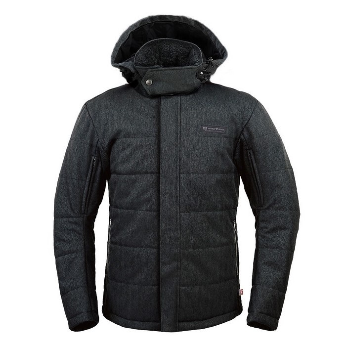 RR7699 プリマロフトウインターアーバンフーディ ヘリンボーンブラック