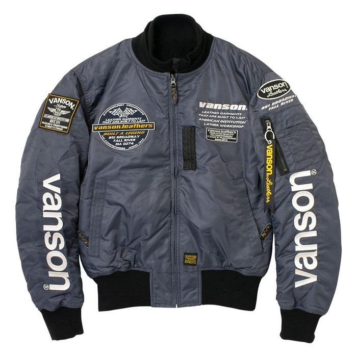 VS25108W MA-1 JACKET GRAY/IVORY｜ウィンタージャケット｜の通販なら