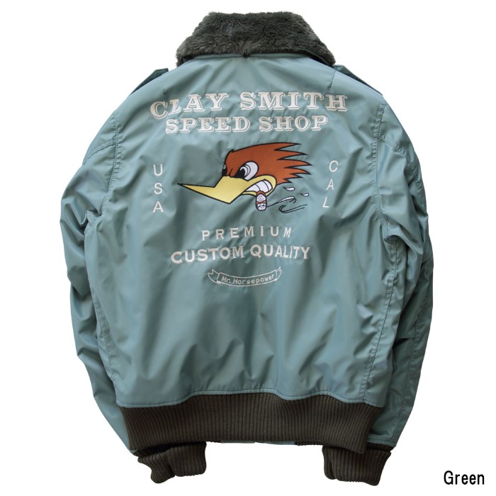 クレイスミス DRAG KING CSY-2850 ウインタージャケット 在庫限り】CSY-2850 DRAG-GUN ウィンタージャケット Green｜ウィンター