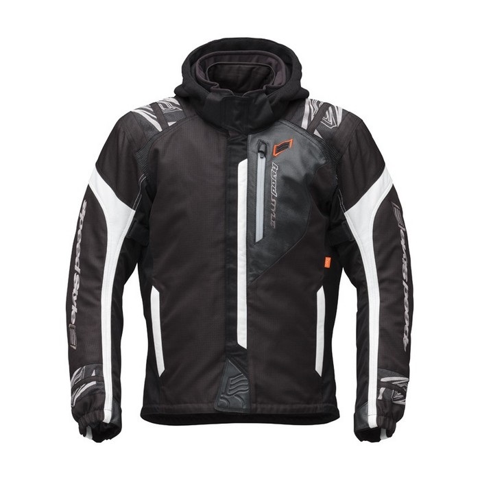 STJ614DN ST-W SPEED PARKA D3O CROSS BLACK/BLACK KNIT
