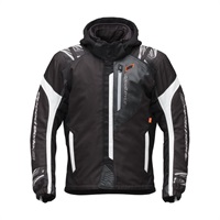 STJ614DN ST-W SPEED PARKA D3O CROSS BLACK/BLACK KNIT｜ウィンター