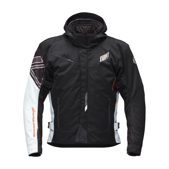 在庫限り】STJ547DN ST-X TEXTILE〔BACK-iD D3O〕 BLACK/WHITE