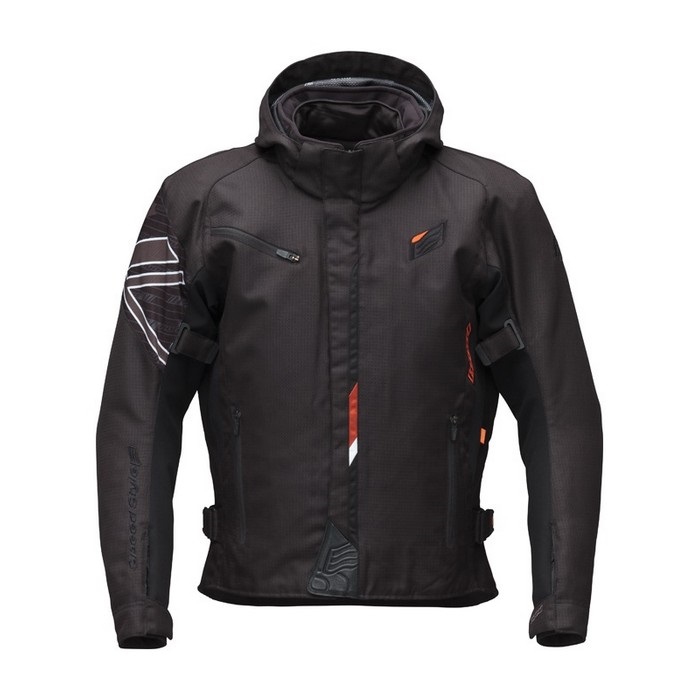 STJ547DN ST-X TEXTILE〔BACK-iD D3O〕 CROSS BLACK｜ウィンター