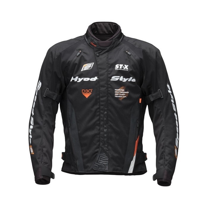 STJ548D ST-X TEXTILE〔SPEED-iD D3O〕 BLACK｜ウィンタージャケット