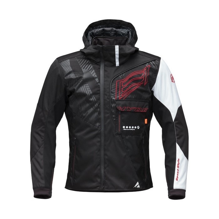 STJ551D ST-X TEXTILE〔CORE-iD D3O〕 BLACK/RED｜ウィンター