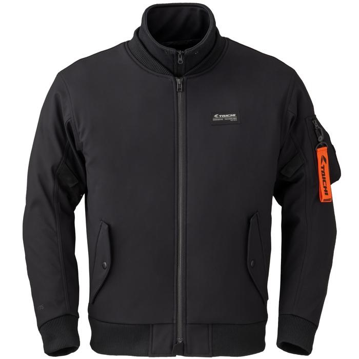 RSJ734 ソフトシェル フライト ジャケット BLACK｜ウィンター