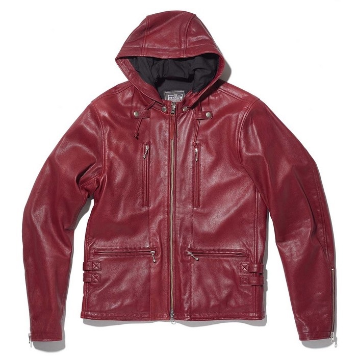 南海　リアルレザー　シングルライダースジャケット　ショルダー エルボーパッド NANKAI シングルライダース レザージャケット RDJ-30 南海部品