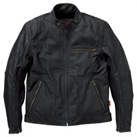 RFVL-2001/D SINGLE RIDERS LEATHER JAC BLACK