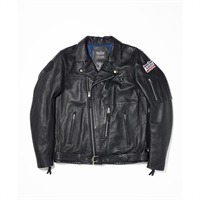 GERMAN DOUBLE-XC レザージャケット ブラック
