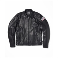 EURUS-LLK レザージャケット ブラック