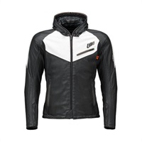 HSL307D CELTIS D3O ST-X Lite LEATHER JAC BLACK/WHITE