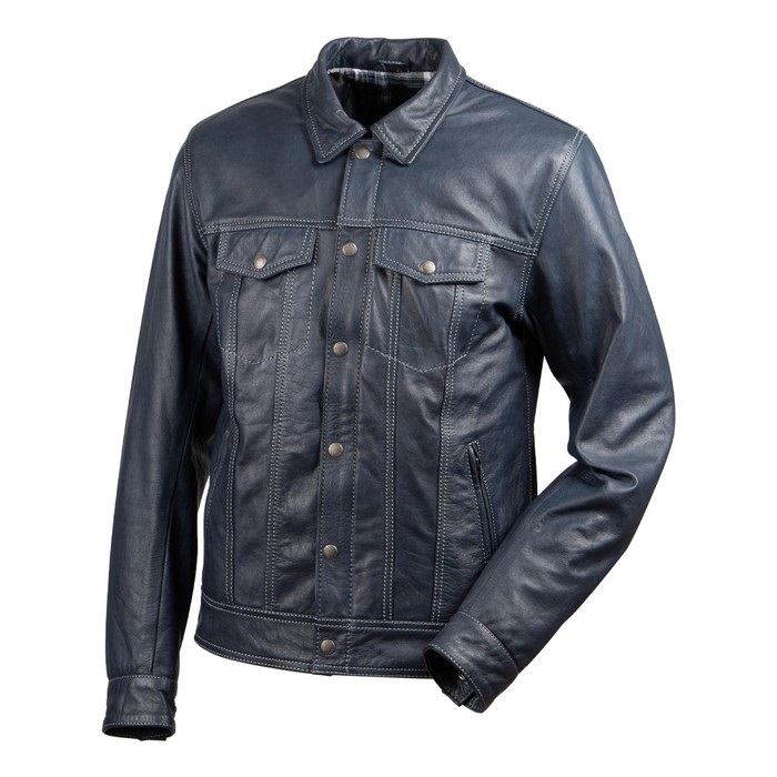 25SJ-1 レザージャケット ネイビー｜レザージャケット｜の通販なら