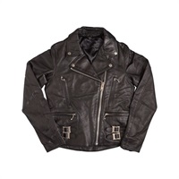 CDL-115 レディスシープダブルレザージャケット BLACK｜レザー
