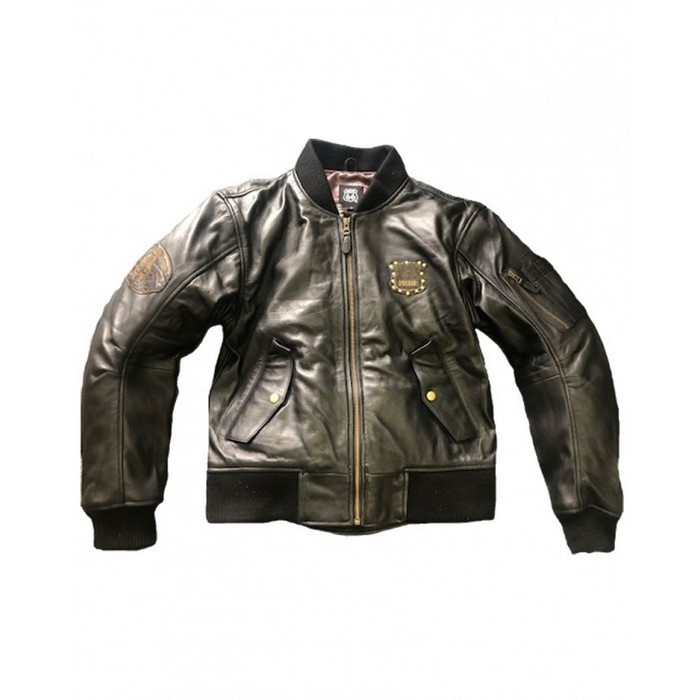 ROU-0001 PHANTOM LEATHER JACKET BLACK｜レザージャケット｜の通販
