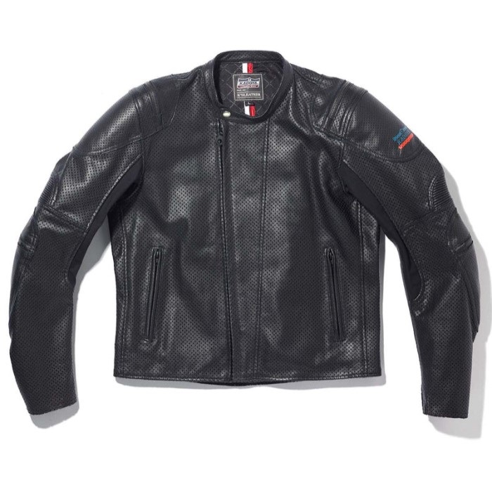 う　美品　ブラックレザー　ダブルライダースジャケット ブラックレザーダブルライダースジャケット