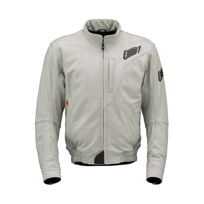 HSL524D ST-X LEATHER〔HALBERD D3O〕 IVORY｜レザージャケット｜の