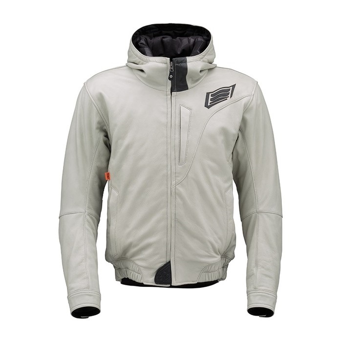 HSL525D ST-X LEATHER〔BARREL D3O〕 IVORY｜レザージャケット｜の通販