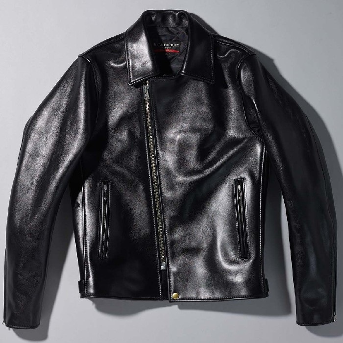 B-McCoy's ブラックレザーライダースジャケット 予約商品]ザ リアルマッコイズ BUCO J-100 JACKET ホースハイド