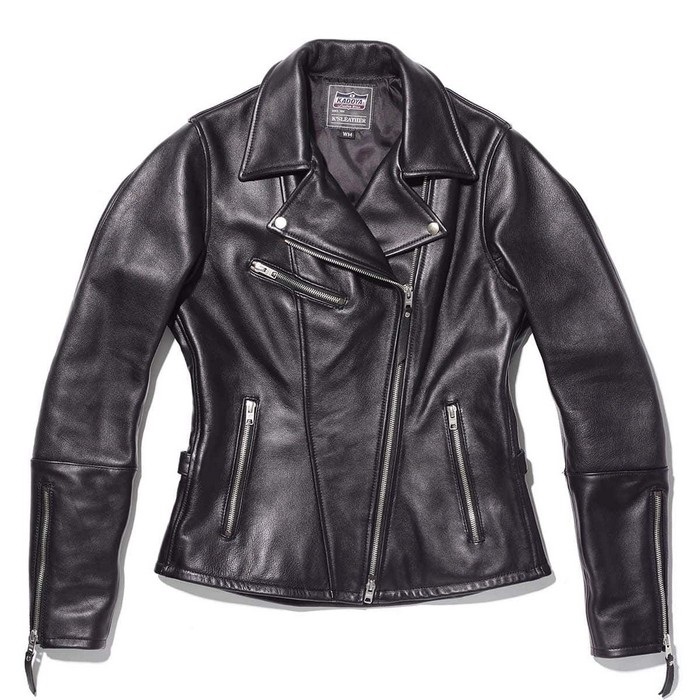 ブラックトップモーターサイクル ライダースJK レディース 1534 DORIS レザーダブルライダースジャケット ブラック