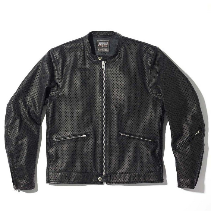 1637 PL-RAFF レザーシングルライダースジャケット ブラック｜レザー