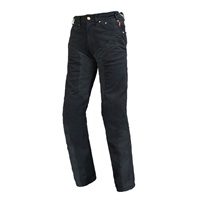 RR7509LF ハーフメッシュストレッチブラックデニムパンツLF
