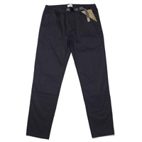 6608 EASY PANTS ファブリックパンツ ブラック