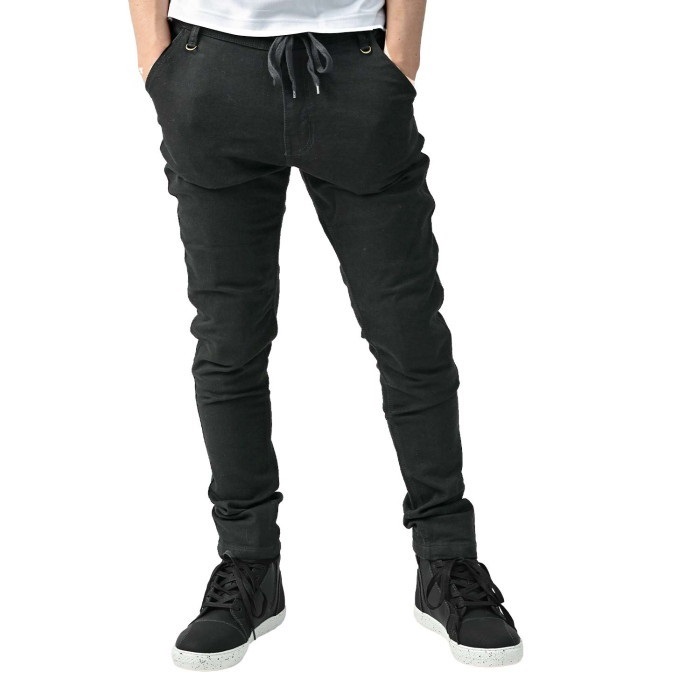 在庫限り】RIDEZ TAPERED BAGGY PANTS BK RDB1034｜オールシーズン