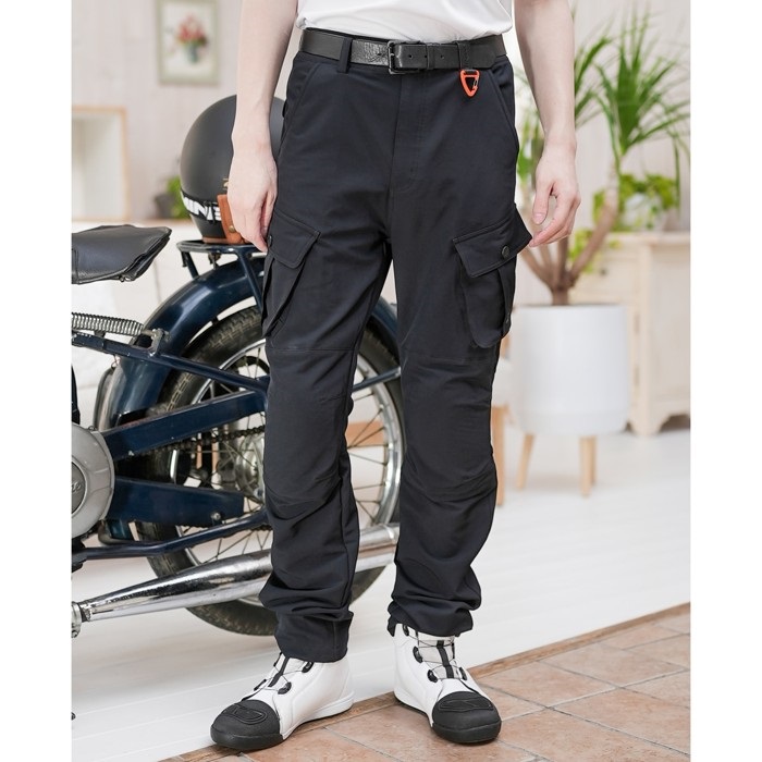 PK-758 エニグマライト クールドライカーゴパンツ 【Black