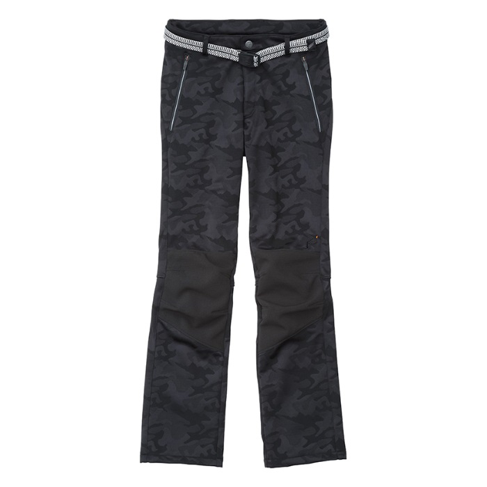 STT509 ST-X FLEXIBLE WINTER STRAIGHT PANTS BLACK CAMO｜ウィンター 