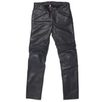 2283 BRAWLER PANTS-2 PL パンチングレザーパンツ ブラック