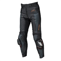 HSP006DN ST-X D3O LEATHER PANTS(BOOTS-IN) BLACK/GREY