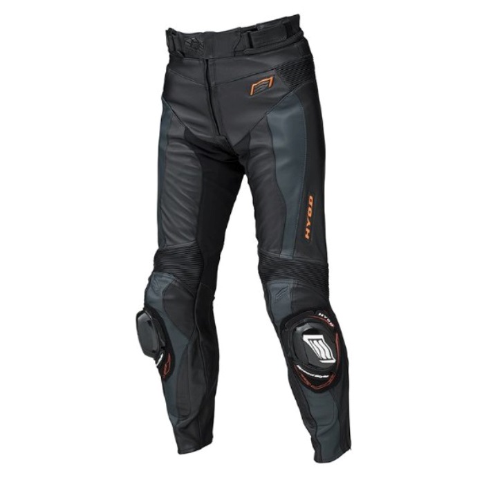 HSP006DN ST-X D3O LEATHER PANTS(BOOTS-IN) BLACK/GREY｜レザーパンツ