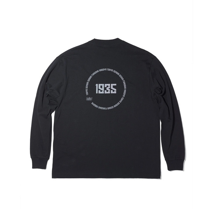 UNION CIRCLE LONG-T 長袖Tシャツ ブラック｜ベスト・シャツ・Tシャツ 