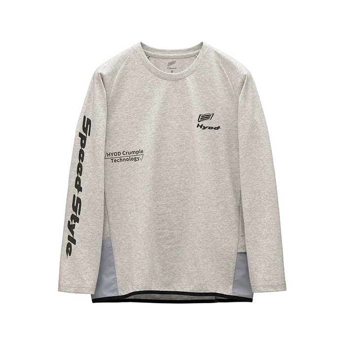 EVU002M EVOKE LONG SLEEVE SHIRTS ASH｜ベスト・シャツ・Tシャツ 