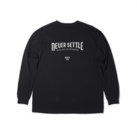 NS BIG SILHOUETTE-LT 長袖Tシャツ ブラック