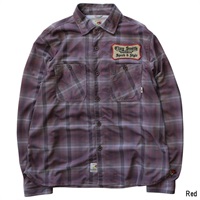 【在庫限り】 CSY-4003PRIDE メッシュシャツジャケット レッド