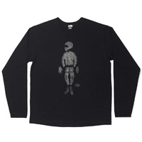 7884 INVISIBLE RIDER ロングTシャツ ブラック