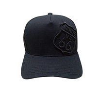 RT66-19601 メッシュキャップ BLACK/BLACK