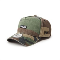 9FORTY A-Frame Super Heavy Wash Racer Logo ウッドランドカモ