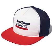 8908 FABRIC CROWN CAP キャップ ブルー/ホワイト/レッド