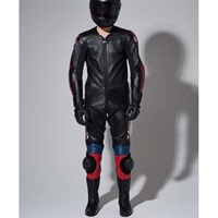 0005 ORIGINATOR RACING-B レーシングスーツ ブラック/ネイビー/レッド